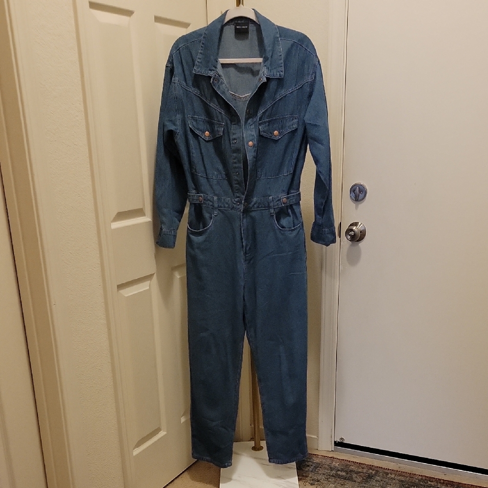 Women's Denim Jumpsuit